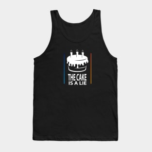 The cake is a lie Tank Top